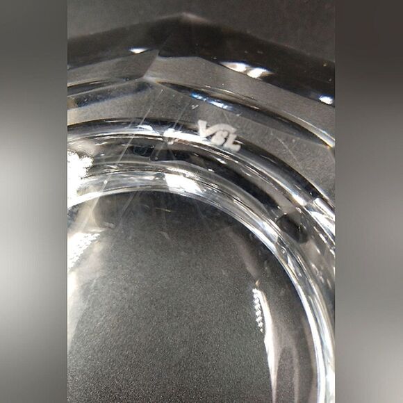 Val St Lambert Cristal Belgium Vintage Ashtray Val Saint Lambert Coming Soon - Picture 3 of 3